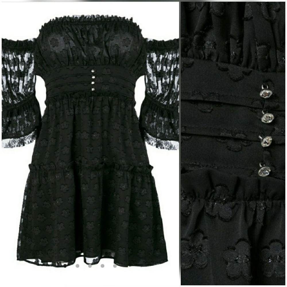 🚫SOLD🚫NWT FL&L OFF SHOULDER MINI DRESS - Picture 4 of 8
